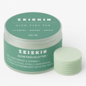 Glow Pads Éclat & Correction – Vitamine C, Acide Kogique & Casil